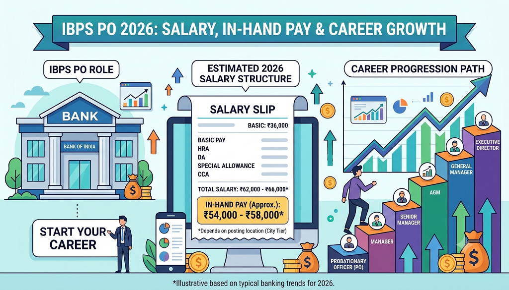 IBPS PO Salary 2026 Feature Image